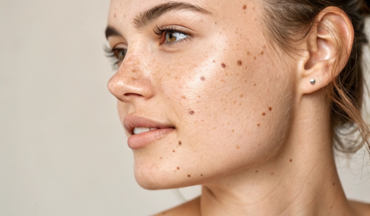 Moles dermatology consultation in progress