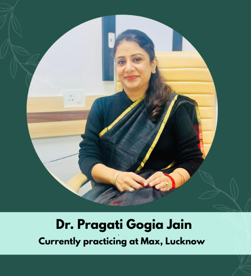 Senior dermatologist in clinic